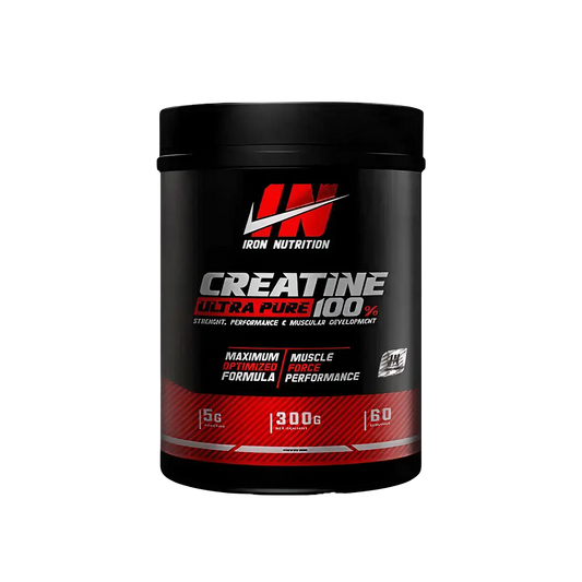 CREATINA MONOHIDRATADA 100% PURA - IRON NUTRITION
